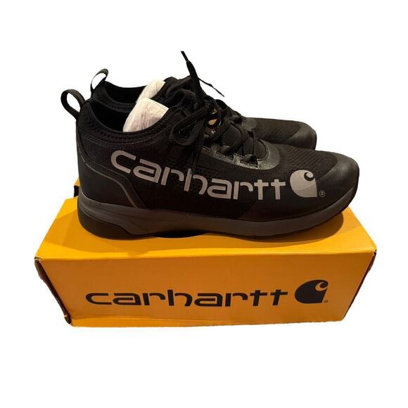 NIB Carhartt  Men\'s Black Lace Up Force Soft Toe Work Shoe Size 11M main image 4